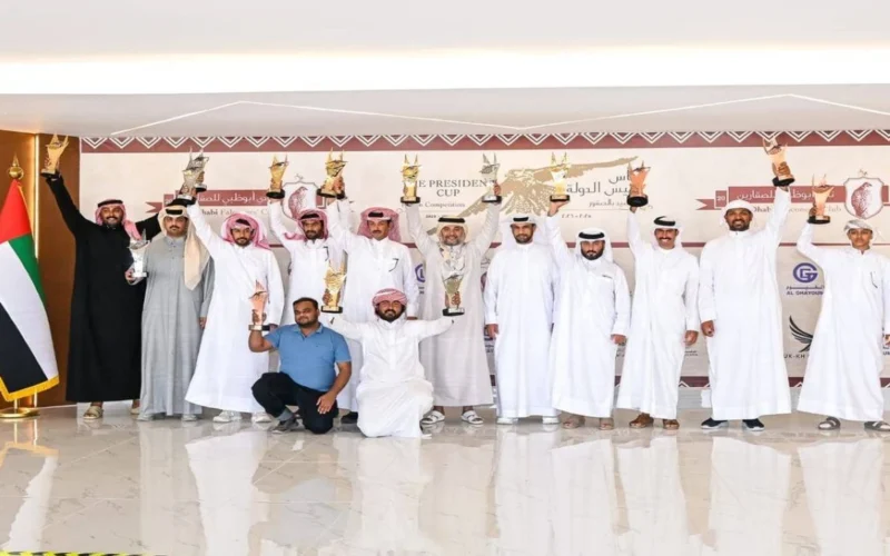 إنجاز إماراتي.. تتويج الفائزين ببطولة دول مجلس التعاون في كأس رئيس الدولة للصيد